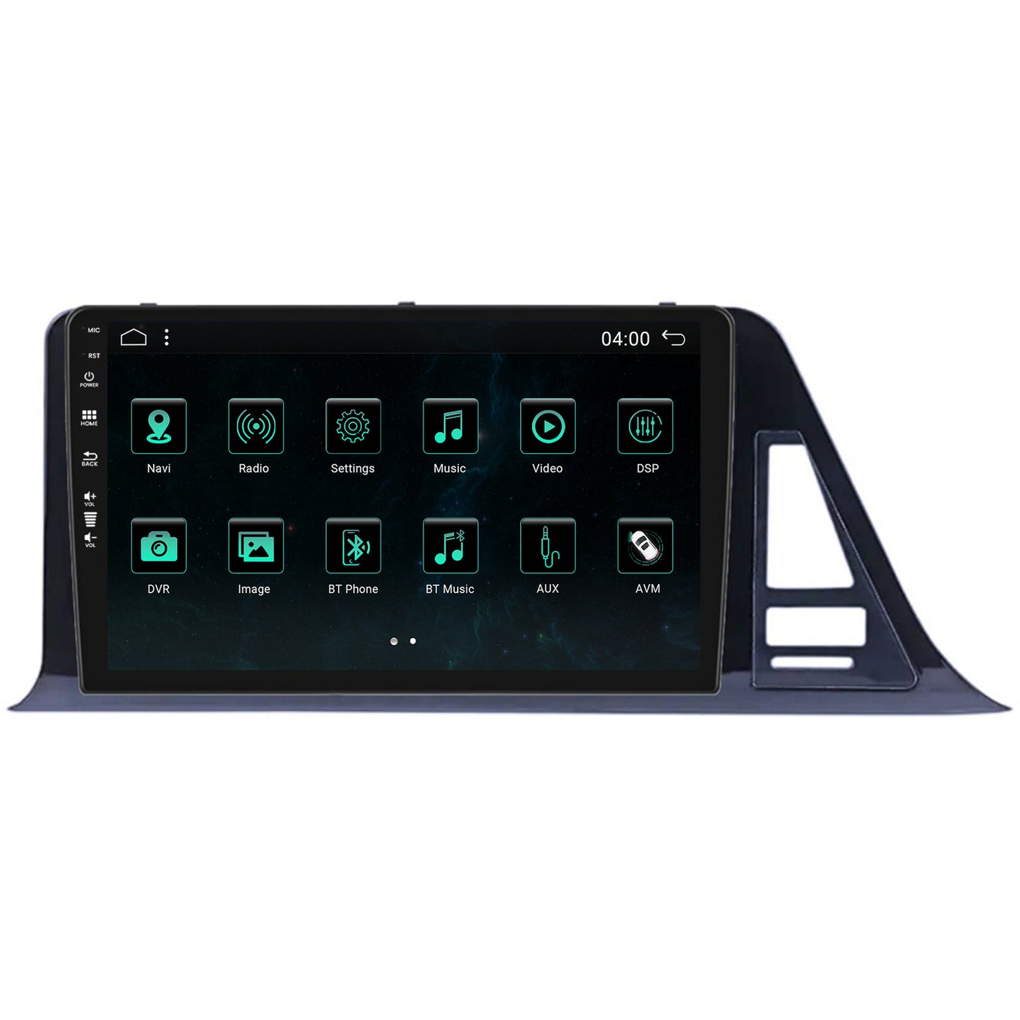 Navitatie Toyota C-HR (2016-2020), Android, A-Octacore / 4GB RAM + 64GB ROM, 9 Inch - AD-BGA9004+AD-BGRKIT073