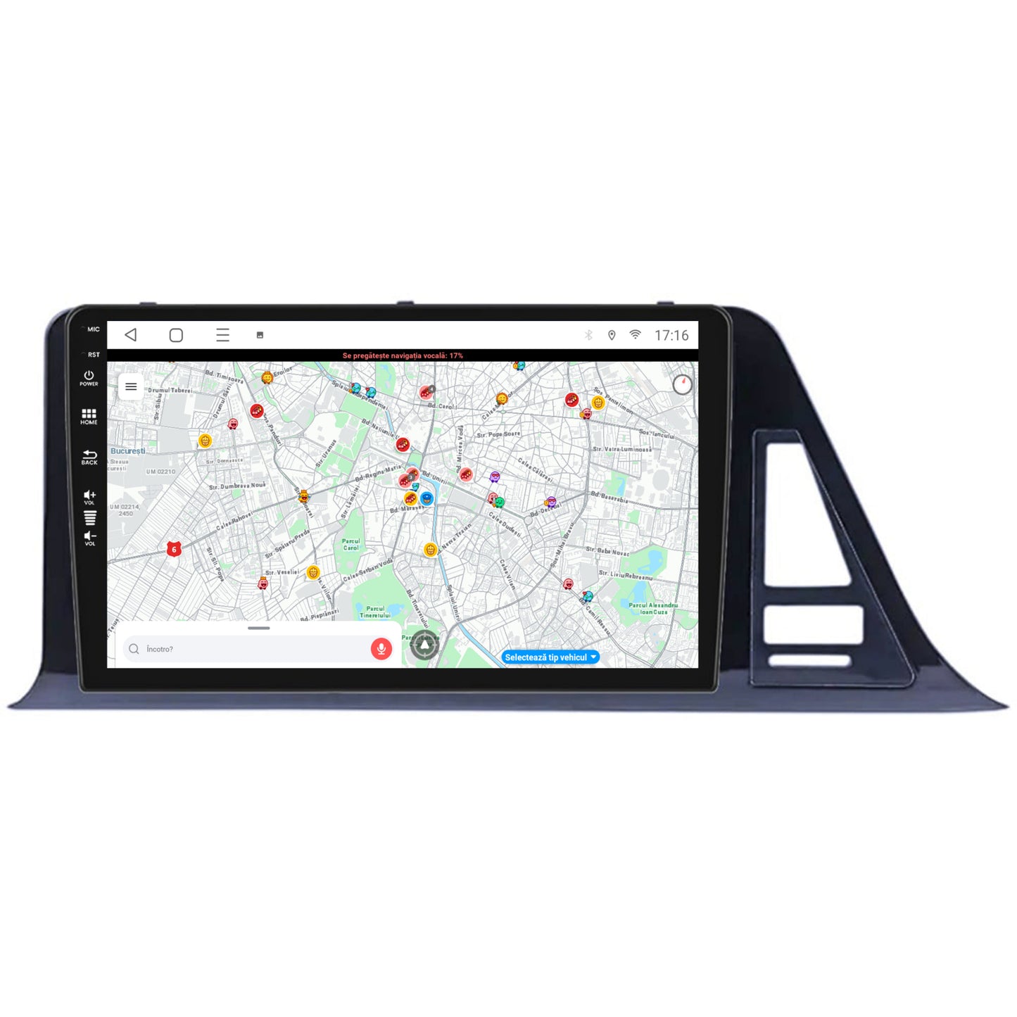 Navitatie Toyota C-HR (2016-2020), Android, A-Octacore / 4GB RAM + 64GB ROM, 9 Inch - AD-BGA9004+AD-BGRKIT073