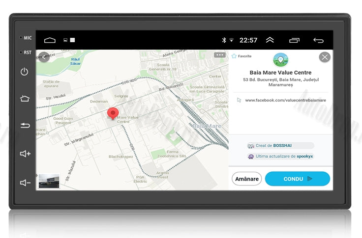[BEST SELLER] Navigatie All-in-one, Android, 1GB RAM & 16GB Memorie, 7Inch - AD-BGP1001