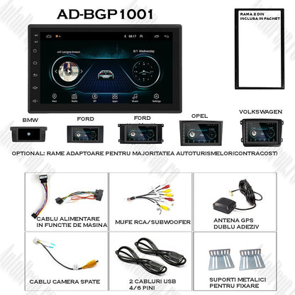 [BEST SELLER] Navigatie All-in-one, Android, 1GB RAM & 16GB Memorie, 7Inch - AD-BGP1001