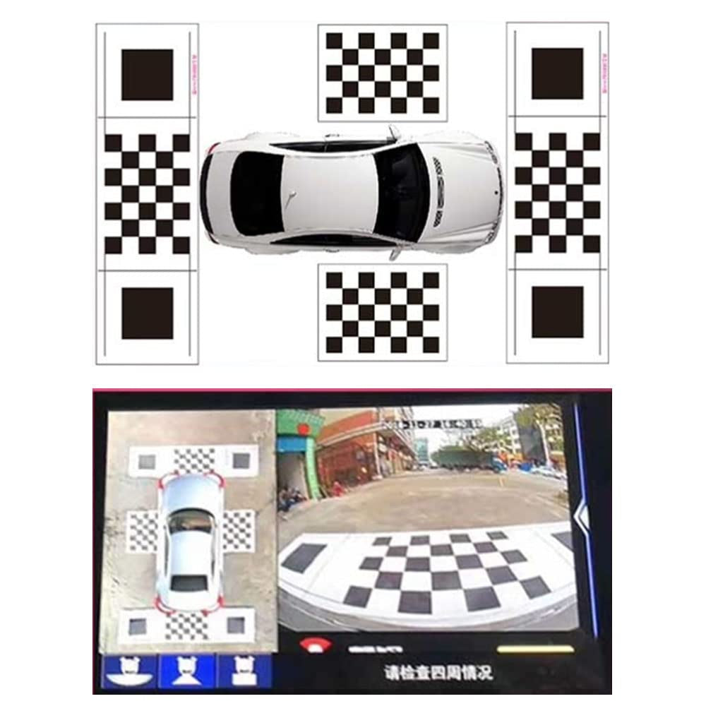Pânză de Calibrare pentru Camere 360° – Sisteme Multimedia Auto Android