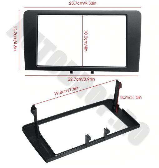 Rama Adaptoare Audi A3 pentru Multimedia 2DIN Universale/MP5 - AD-BGRAU0112DIN
