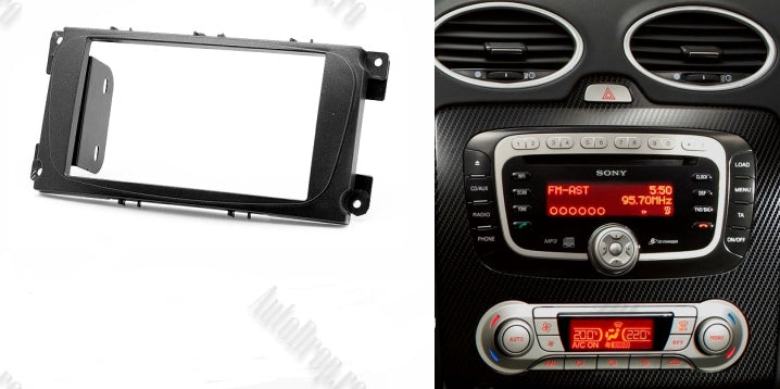 Rama Adaptoare FORD FOCUS/GALAXY/MONDEO/S-MAX pentru Multimedia 2DIN Universale/MP5 - AD-BGRFR0062DIN