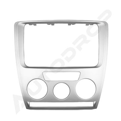 Ramă adaptoare Skoda Octavia 2 Non-Facelift (Clima Manuală) 2004-2009 - fațetă 213×133 (RNS 510 / RCD 330), montaj dedicat