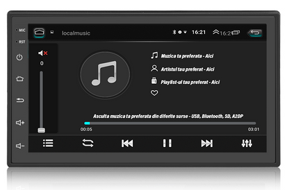 [BEST SELLER] Navigatie All-in-one, Android, 1GB RAM & 16GB Memorie, 7Inch - AD-BGP1001